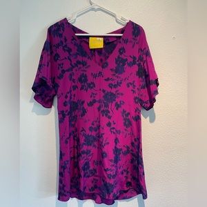 Aaron Ashe Purple top